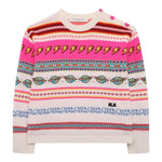 PHILOSOPHY maglia tinta unita con fantasia Bianco per Bambina PFMA006 BIANCO PHILOSOPHY 