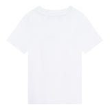 Timberland T-Shirt Girocollo Tinta Unita con Stampa per Bambino T60084 BIANCO TIMBERLAND 