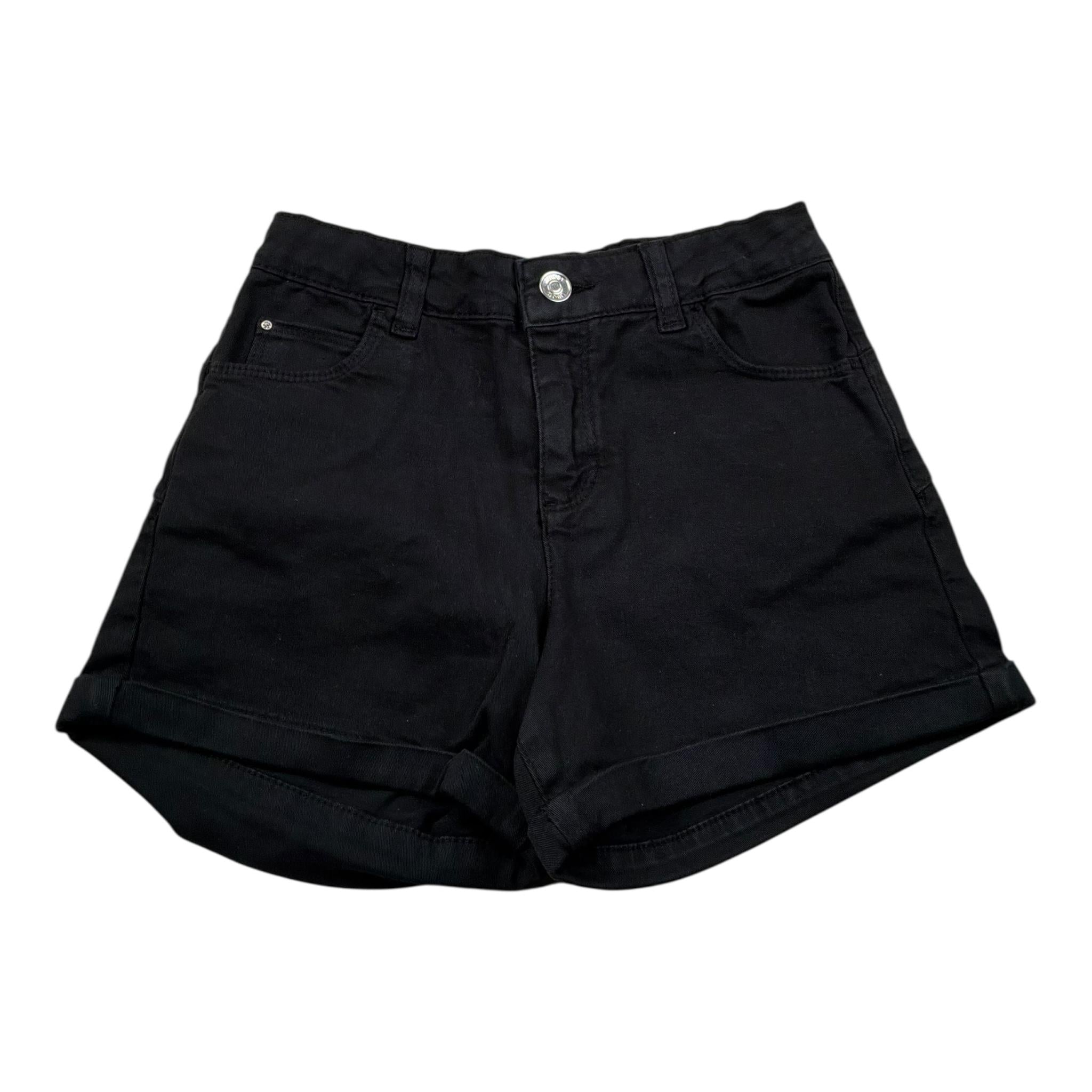 Liu Jo Short Tinta Unita con Girovita Regolabile per Bambina GA5093 NERO LIU JO 