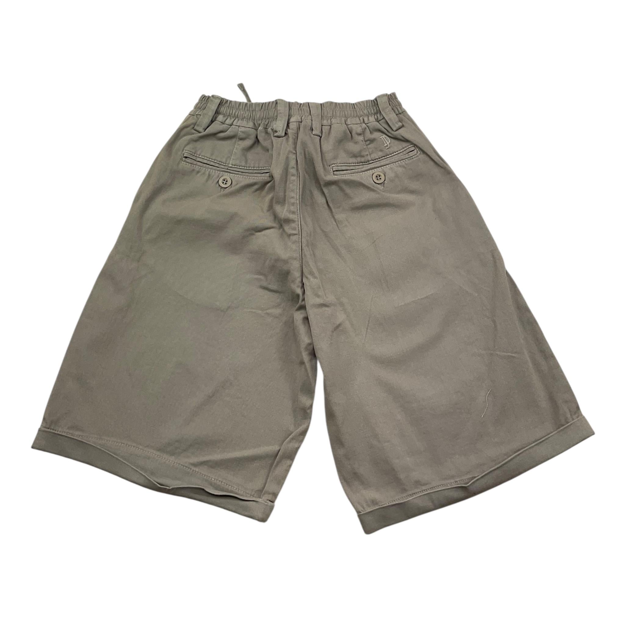 Dan John Bermuda Tinta Unita con Elastic In Vita per Bambino BMD5102J GRIGIO DAN JOHN 