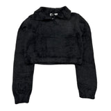 TO be too maglia tinta unita con colletto Nero per Bambina TBT2460 NERO TO be too 