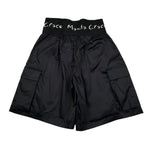 Manila Grace Short Tinta Unita con Elastico In Vita per Bambina MG2683 NERO MANILA GRACE 