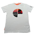 Suns T-Shirt Girocollo tinta unita con Logo Bianco per Bambino TSS123U BIANCO SUNS 