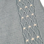 Scaldacuore Pagliaccetto Tinta Unita In Maglia per Neonata PS02PE24 AZZURRO SCALDACUORE 