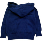 John Richmond Maglia con Zip E Cappuccio Tinta Unita per Neonato RIP26021MA BLU JOHN RICHMOND 