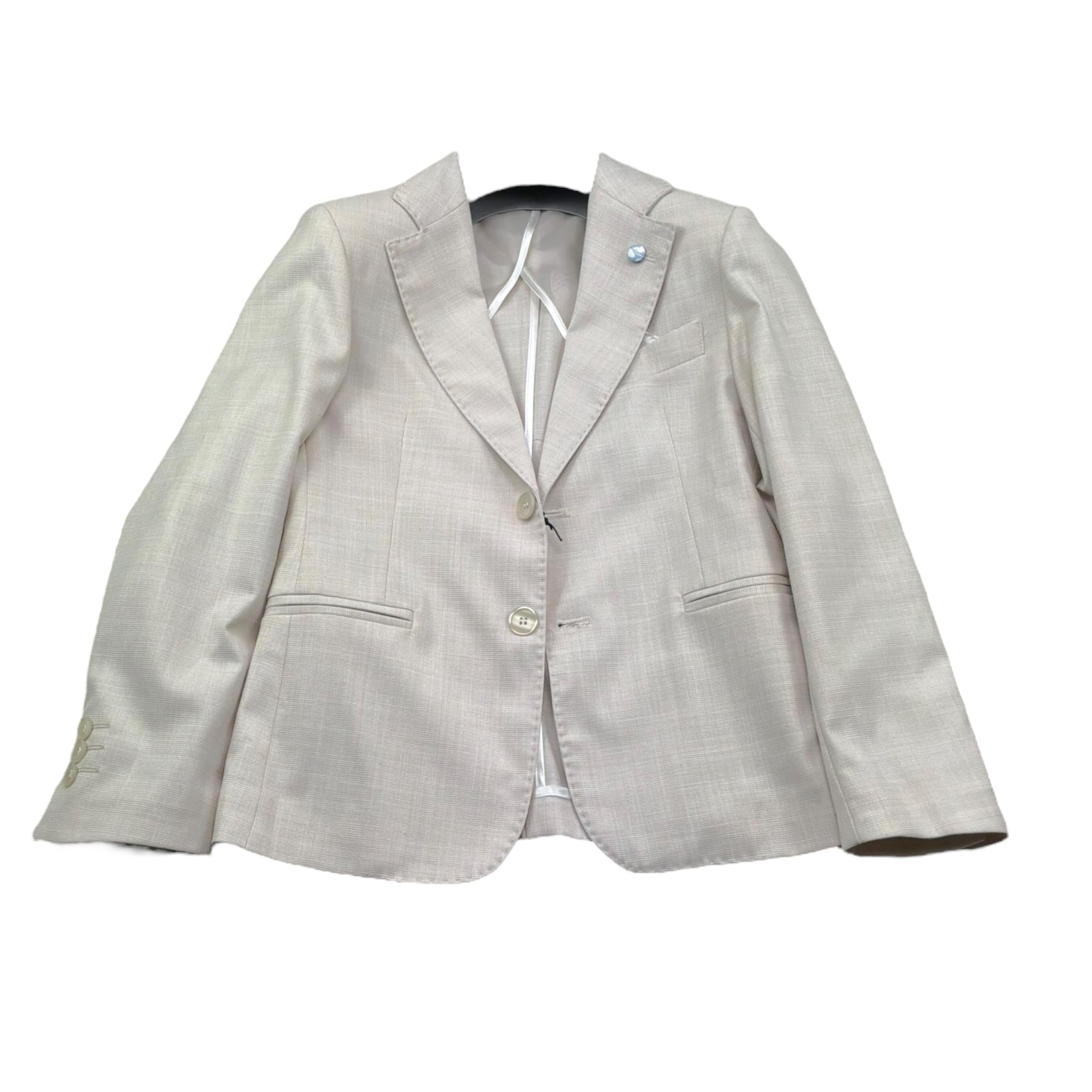 Mai'S Kids Giacca Tinta Unita con Bottoni per Bambino KARIM BEIGE MAI'S KIDS 