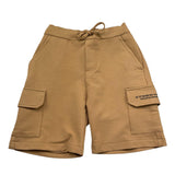 Paolo Pecora Bermuda Tinta Unita con Logo per Bambino PP4019 BEIGE PAOLO PECORA 