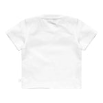 K-Way T-Shirt Girocollo Tinta Unita con Stampa per Neonato K4125MW BIANCO K-WAY 