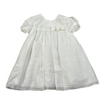 Chicchi Volanti Abito Mezza Manica tinta unita Bianco per Bambina CTW04 BIANCO CHICCHI VOLANTI 