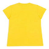 Moschino T-Shirt Girocollo Tinta Unita con Orso per Neonato MNM047XXXX GIALLO MOSCHINO 