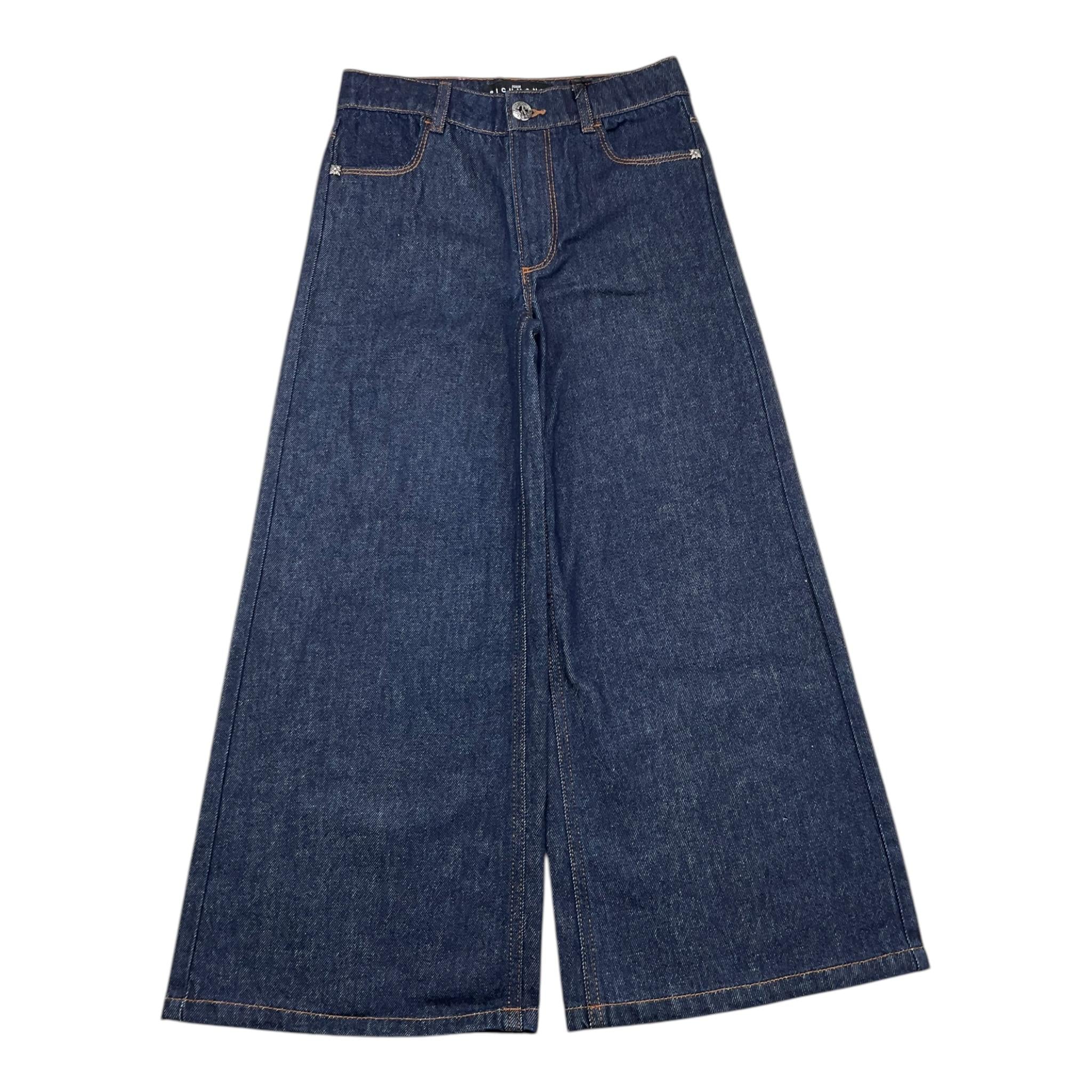 JOHN RICHMOND jeans tinta unita modello palazzo Blu per Bambina RGA25021JE BLU JOHN RICHMOND 