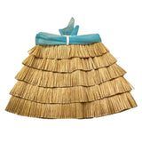 Miss Grant Gonna Tinta Unita In Paglia per Neonata MG1314N BEIGE MISS GRANT 