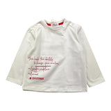 Y-CLU shirt tinta unita girocollo con stampa Bianco per Neonato BYN10733 BIANCO Y-CLU 