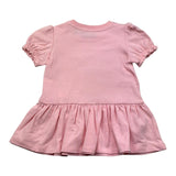 Moschino Abito Mezza Manica Tinta Unita con Stampa per Neonata MAV0C7 ROSA MOSCHINO 
