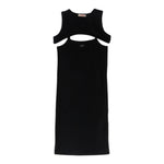 Liu Jo Abito Tinta Unita Giromanica per Bambina GA5181 NERO LIU JO 