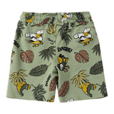 I Do Bermuda Tinta Unita con Stampa per Bambino 4B438 VERDE I DO 