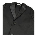 completo 2 pezzi giacca-pantalone tinta unita PP3943 NERO PAOLO PECORA 