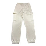 MCU pantalone tuta tinta unita con stampa Bianco per Bambina MCUK6003 BIANCO MCU 