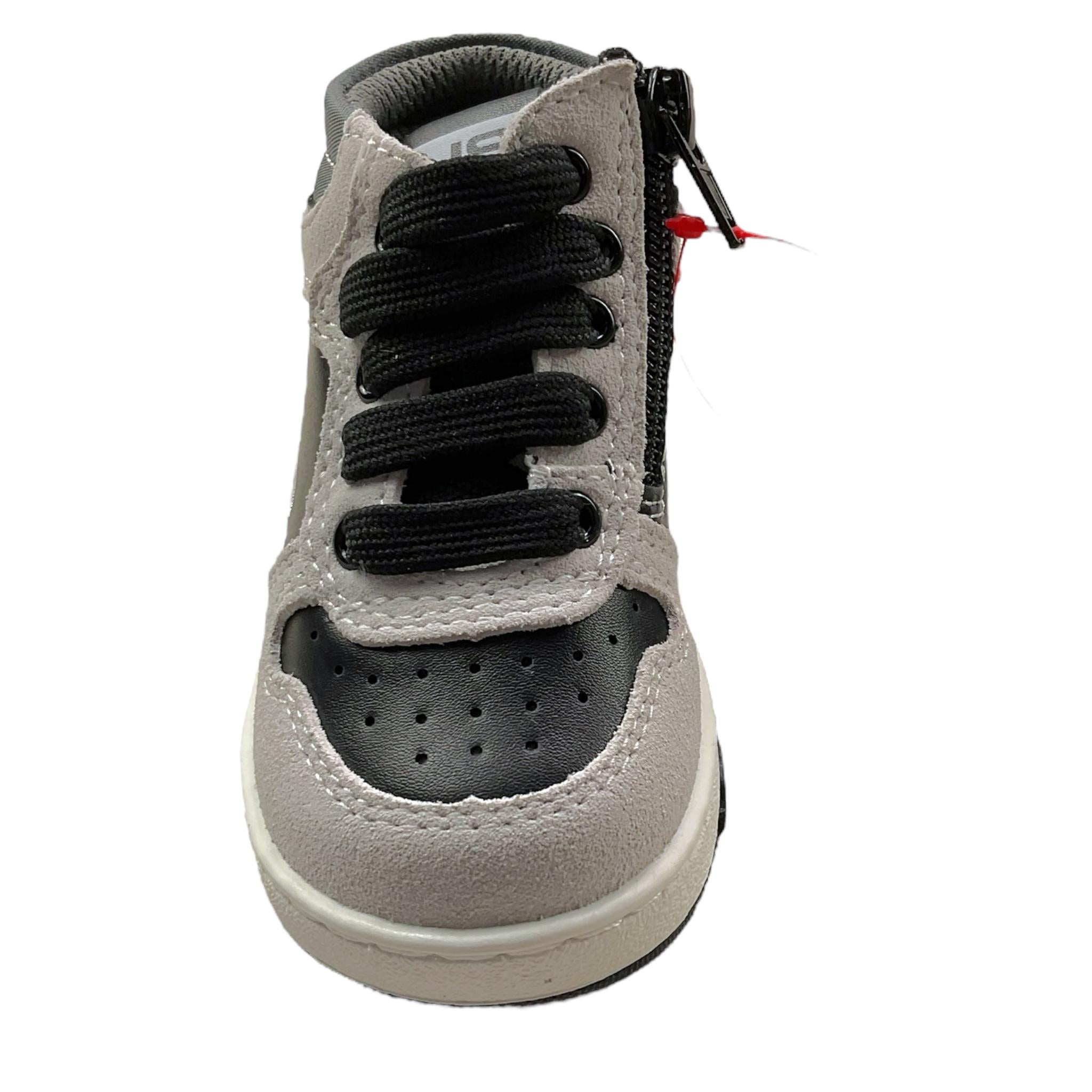 CESARE PACIOTTI sneakers bicolore con lacci e collo alto Nero per Neonato 43160 NERO CESARE PACIOTTI 