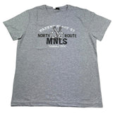 Monnalisa T-Shirt Girocollo Tinta Unita con Stampa per Bambino 255604 GRIGIO MONNALISA 