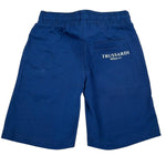 Trussardi Bermuda Tinta Unita con Elastico In Vita per Bambino TBP26008BE BLU TRUSSARDI 