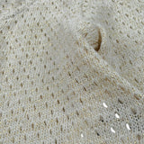 Caffe' D'Orzo Coprispalle Tinta Unita con Bottoni per Neonata ZW9A10X BEIGE CAFFE' D'ORZO 