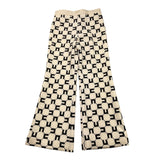 Elisabetta Franchi Pantalone Tinta Unita Logato Bicolore per Bambina EGPA060 PANNA ELISABETTA FRANCHI 