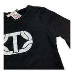 TWINSET shirt girocollo tinta unita con stampa Nero per Neonata 242GJ2032NXXXX NERO TWINSET 