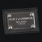 Dolce & Gabbana Felpa Tinta Unita con Cappuccio per Bambina L5JW9RG7KN5 NERO DOLCE & GABBANA 