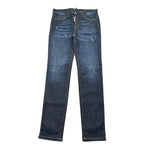 Dsquared2 Jeans Tinta Unita 5 Tasche per Bambino DQ01DX BLU DSQUARED2 