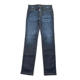 Dsquared2 Jeans Tinta Unita 5 Tasche per Bambino DQ01DX BLU DSQUARED2 