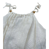 Please Top Tinta Unita Bretelline per Bambina CC88080G72X PANNA PLEASE 