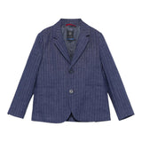 Fay Giacca Tinta Unita con Fantasia A Righe per Neonato FW2Q04N BLU FAY 