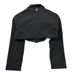 Imperial Giacca Tinta Unita Modello Crop per Bambina JB19132G75 NERO IMPERIAL 