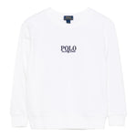 Ralph Lauren Felpa Chiusa Girocollo Tinta Unita per Bambino 322958154001 BIANCO RALPH LAUREN 