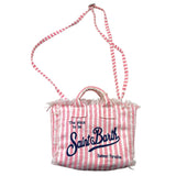 Saint Barth Borsa Tinta Unita con Stampa per Bambina VANITYMINI ROSA SAINT BARTH 