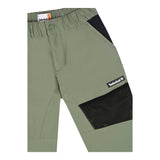 Timberland Pantalone Tinta Unita con Elastico In Vita per Bambino T24C32 VERDE TIMBERLAND 