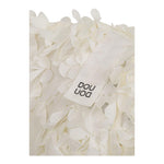 Dou Dou camicia Girocollo Tinta Unita con Applicazioni per Bambina DW5A61 PANNA DOU DOU 