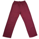 Paolo Pecora Pantalone Tinta Unita con Elastico In Vita per Bambino PP4303 BORDEAUX PAOLO PECORA 
