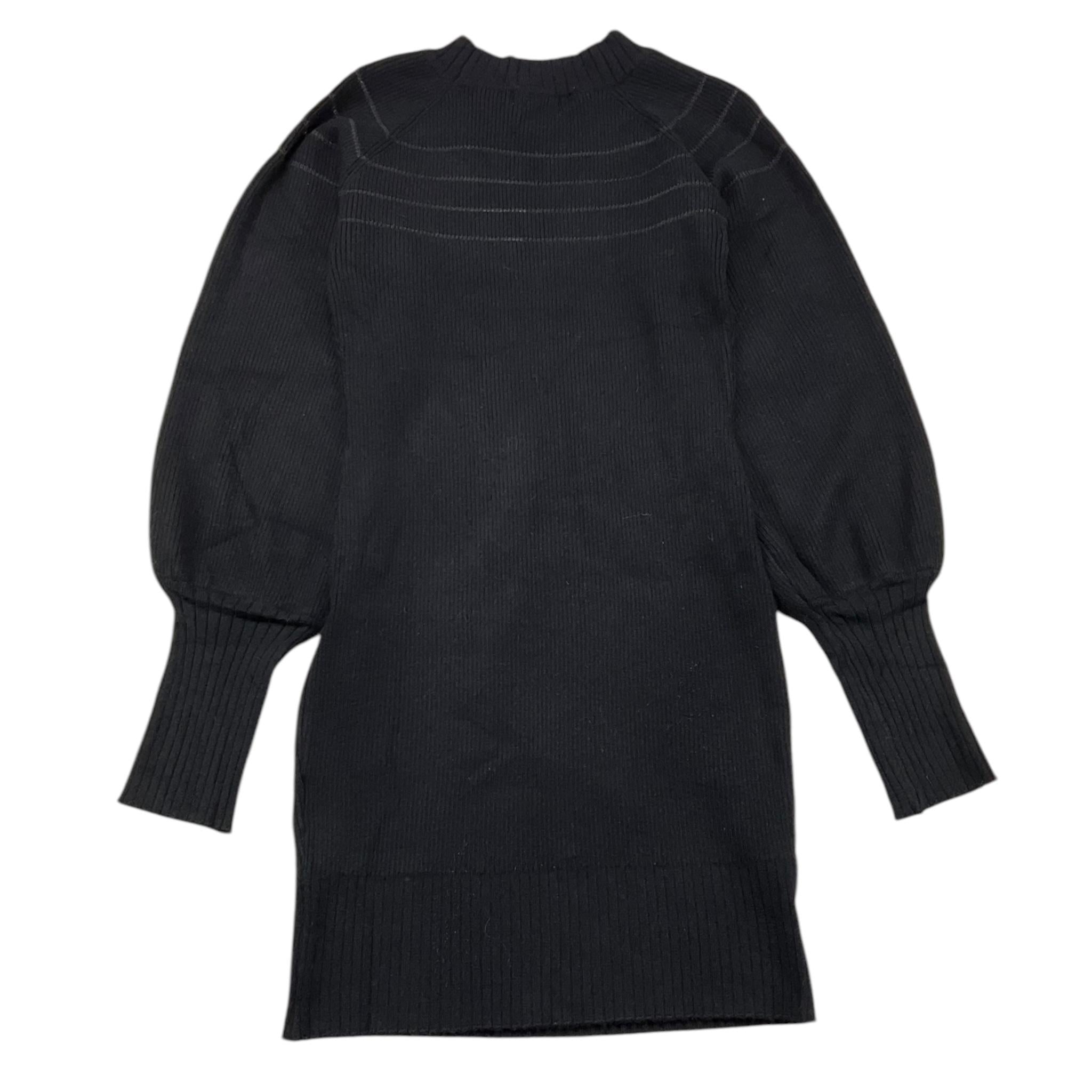 FUN & FUN abito girocollo tinta unita con applicazioni Nero per Bambina FCJDR00088 NERO FUN & FUN 