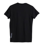 Dsquared2 T-Shirt Girocollo Tinta Unita con Stampa per Neonato DQ0281 NERO DSQUARED2 