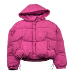 Kocca giubbino tinta unita con cappuccio Fuxia per Bambina KARLAR FUXIA Kocca 