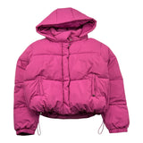 Kocca giubbino tinta unita con cappuccio Fuxia per Bambina KARLAR FUXIA Kocca 