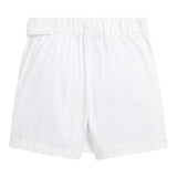 Ralph Lauren Short Tinta Unita con Ricamo per Bambina 312964249001 BIANCO RALPH LAUREN 