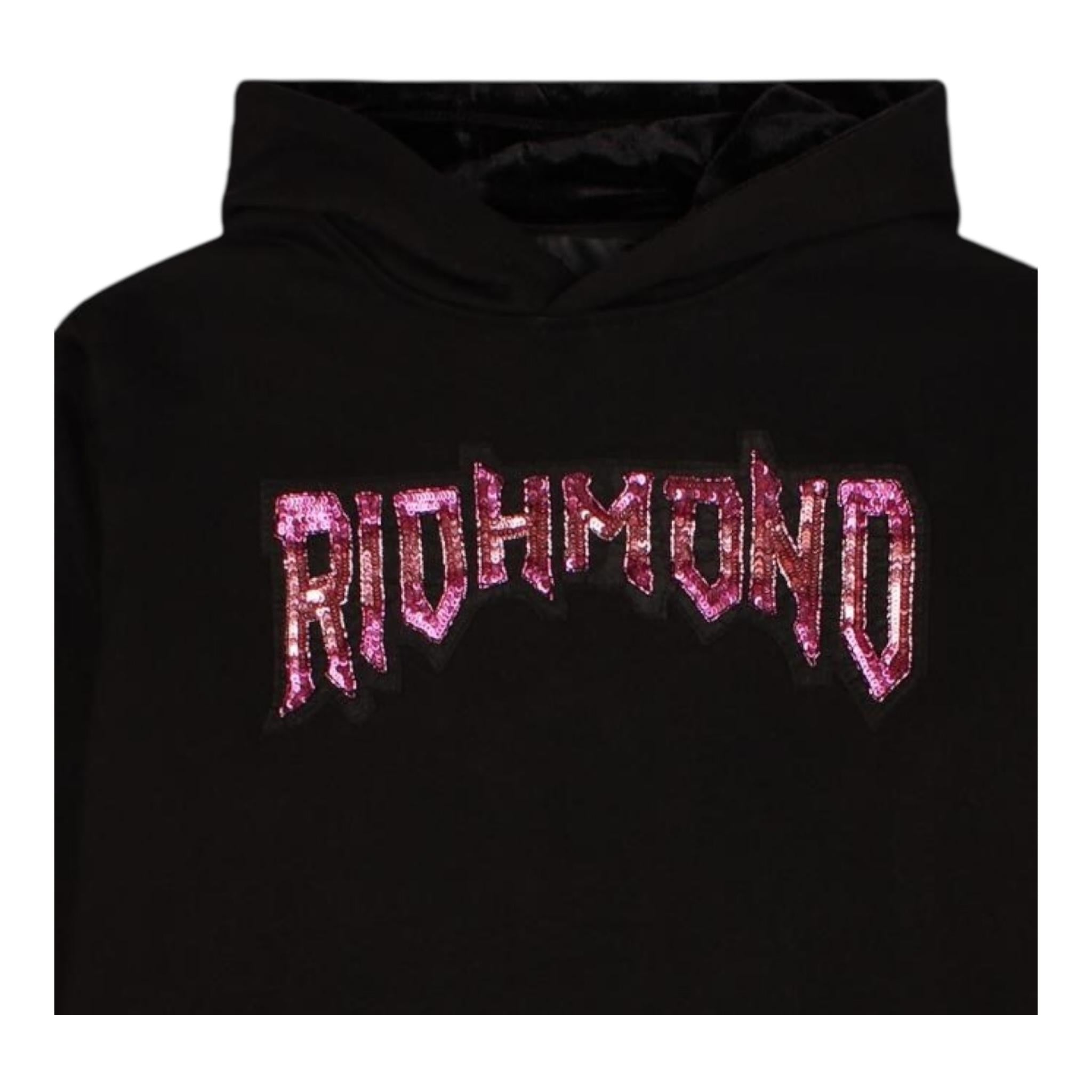 JOHN RICHMOND abito modello felpa tinta unita Nero per Bambina RGA24077FEX NERO JOHN RICHMOND 