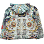Just Cavalli Giubbino Stampa Fantasia con Cappuccio per Bambino JBP26181KW MULTICOLOR JUST CAVALLI 