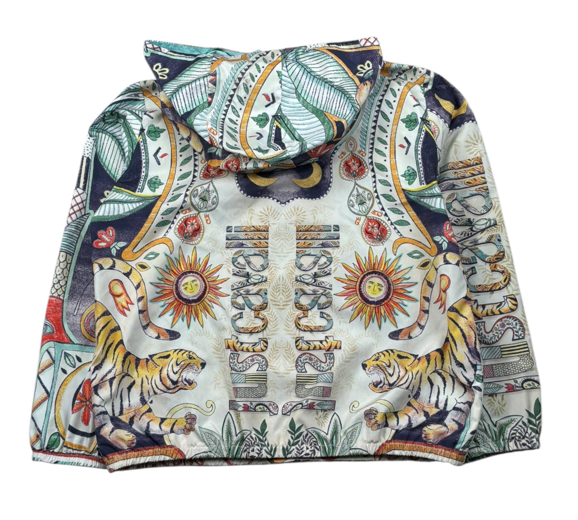 Just Cavalli Giubbino Stampa Fantasia con Cappuccio per Bambino JBP26181KW MULTICOLOR JUST CAVALLI 