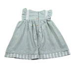 Babyvip Abito Tinta Unita con Ricami per Neonata T1351 VERDE BABYVIP 