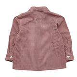 LITTLE BEAR camicia tinta unita con microfantasia Rosso per Neonato 5253 ROSSO LITTLE BEAR 