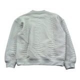 John Richmond Felpa Girocollo Tinta Unita con Logo per Bambino RBP26161FE VERDE JOHN RICHMOND 